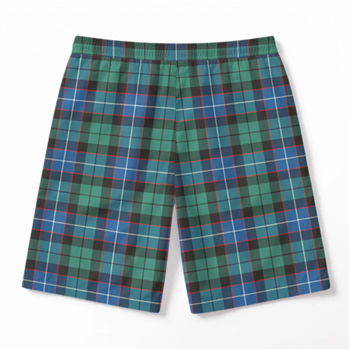 Hunter Ancient Tartan Crest Men's Beach Shorts