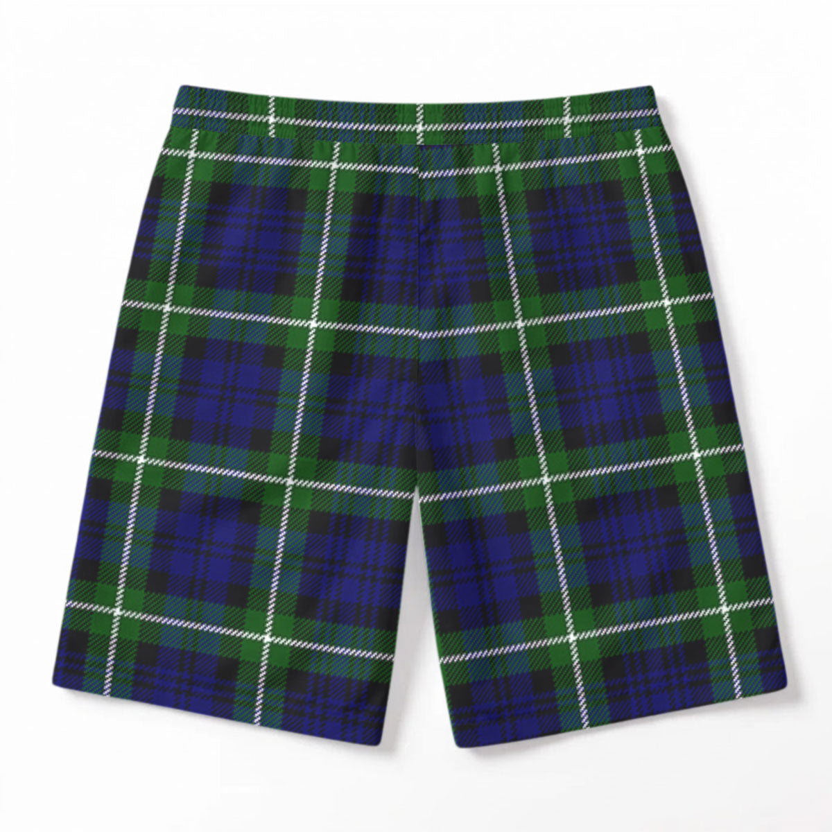 Lammie Tartan Crest Men's Beach Shorts