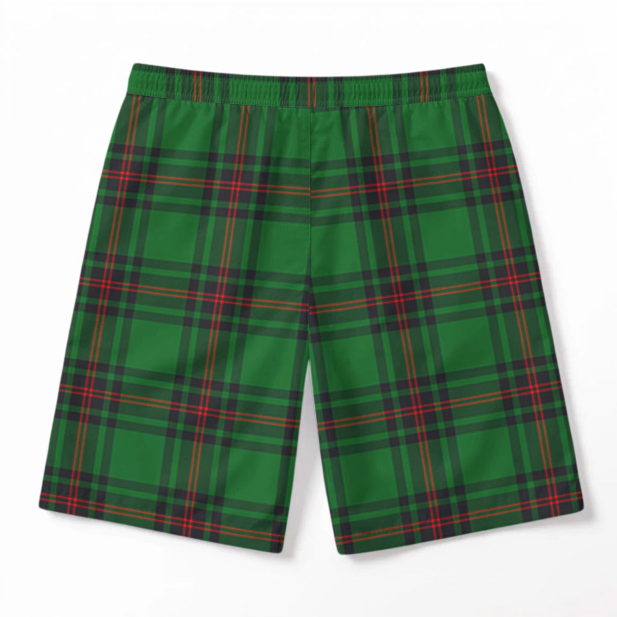 Logie Tartan Crest Men's Beach Shorts