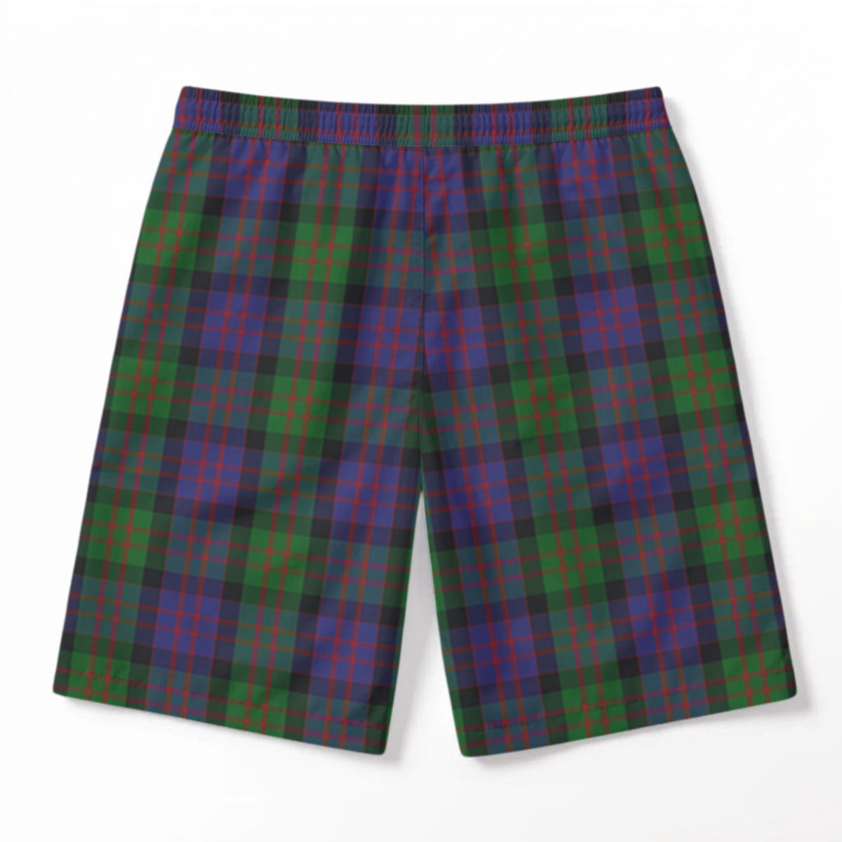 MacDonald Tartan Crest Men's Beach Shorts
