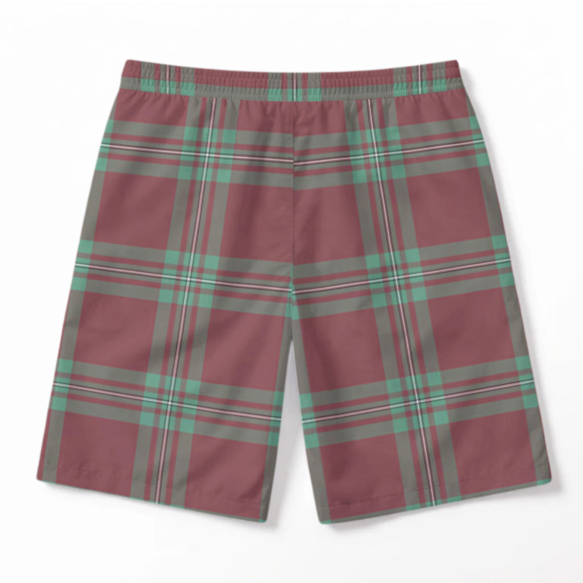 MacGregor Hunting Ancient Tartan Crest Men's Beach Shorts