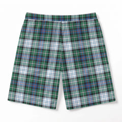 MacKenzie Dress Ancient Tartan Crest Men's Beach Shorts