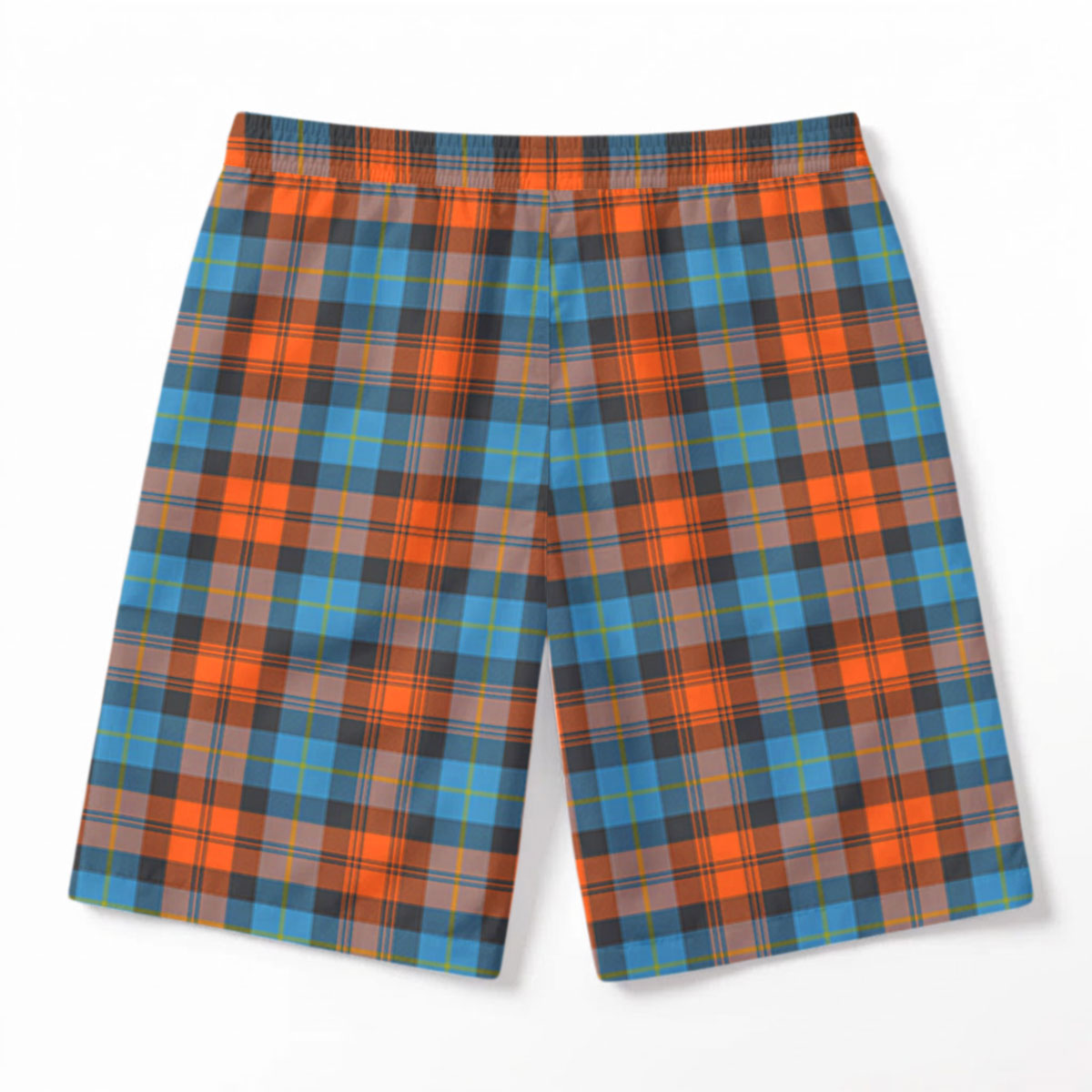 MacLachlan Ancient Tartan Crest Men's Beach Shorts