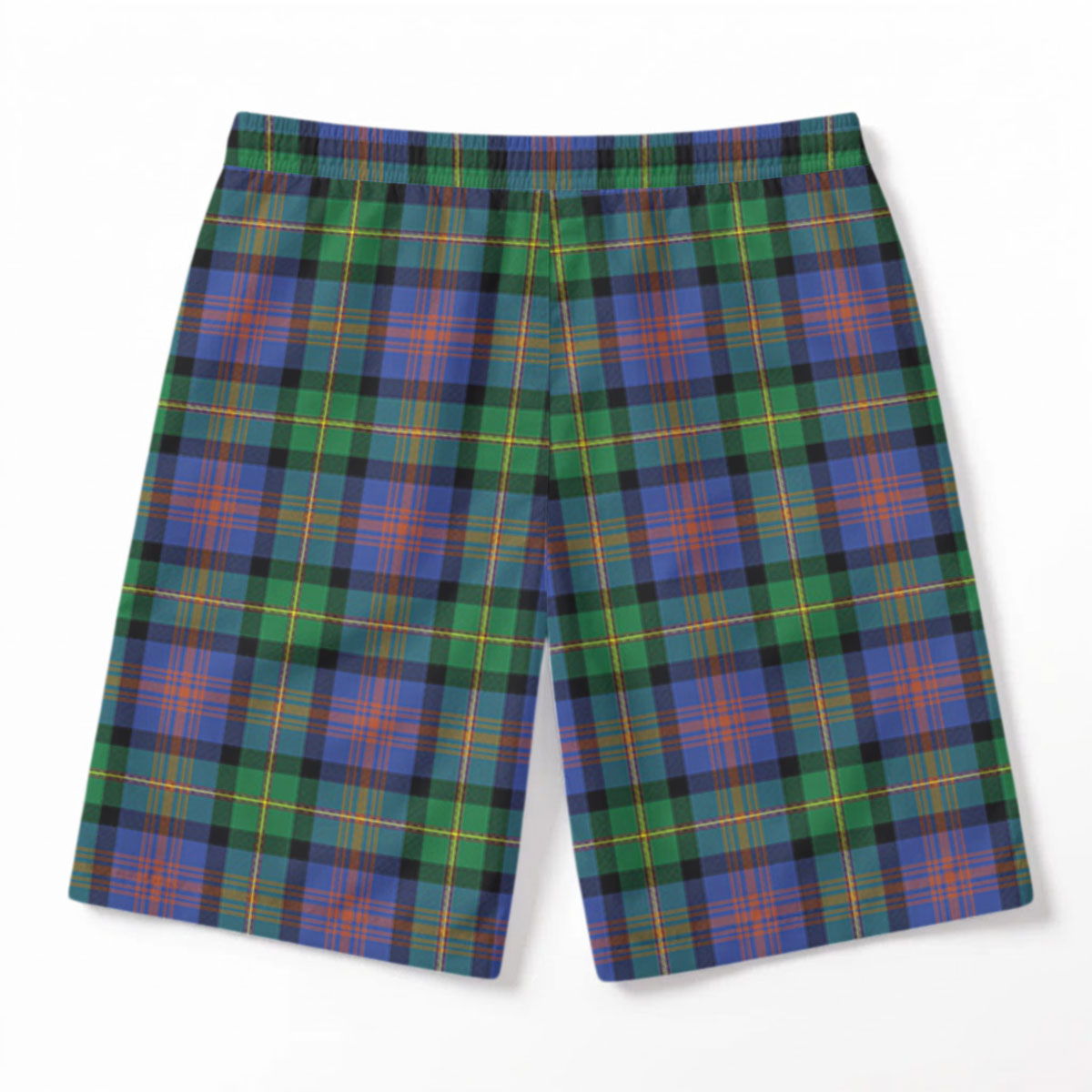 MacLennan Ancient Tartan Crest Men's Beach Shorts