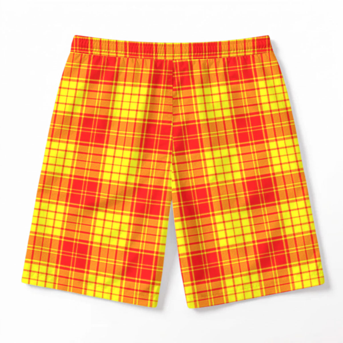 MacMillan Clan Tartan Crest Men's Beach Shorts