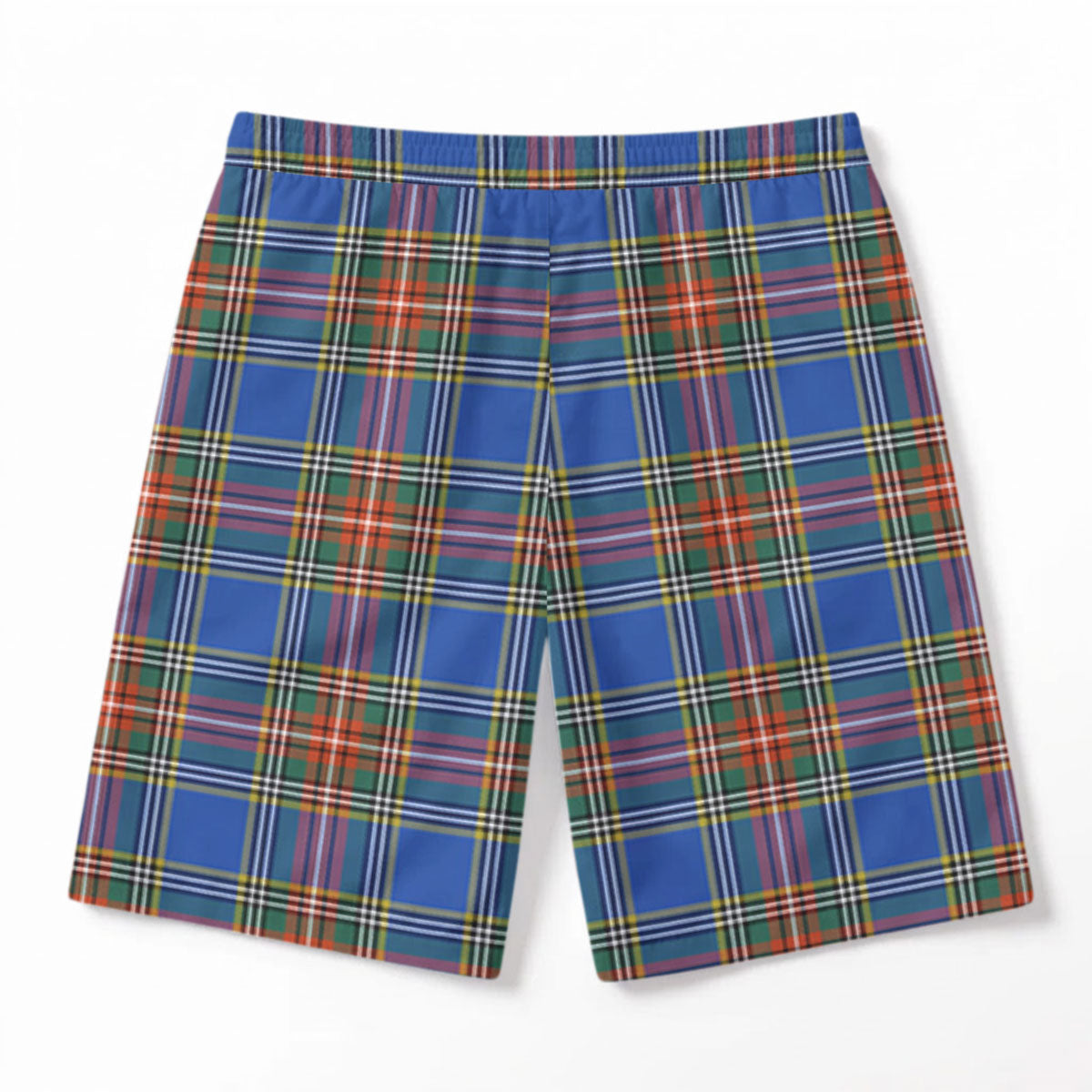 McBeth Ancient Tartan Crest Men's Beach Shorts