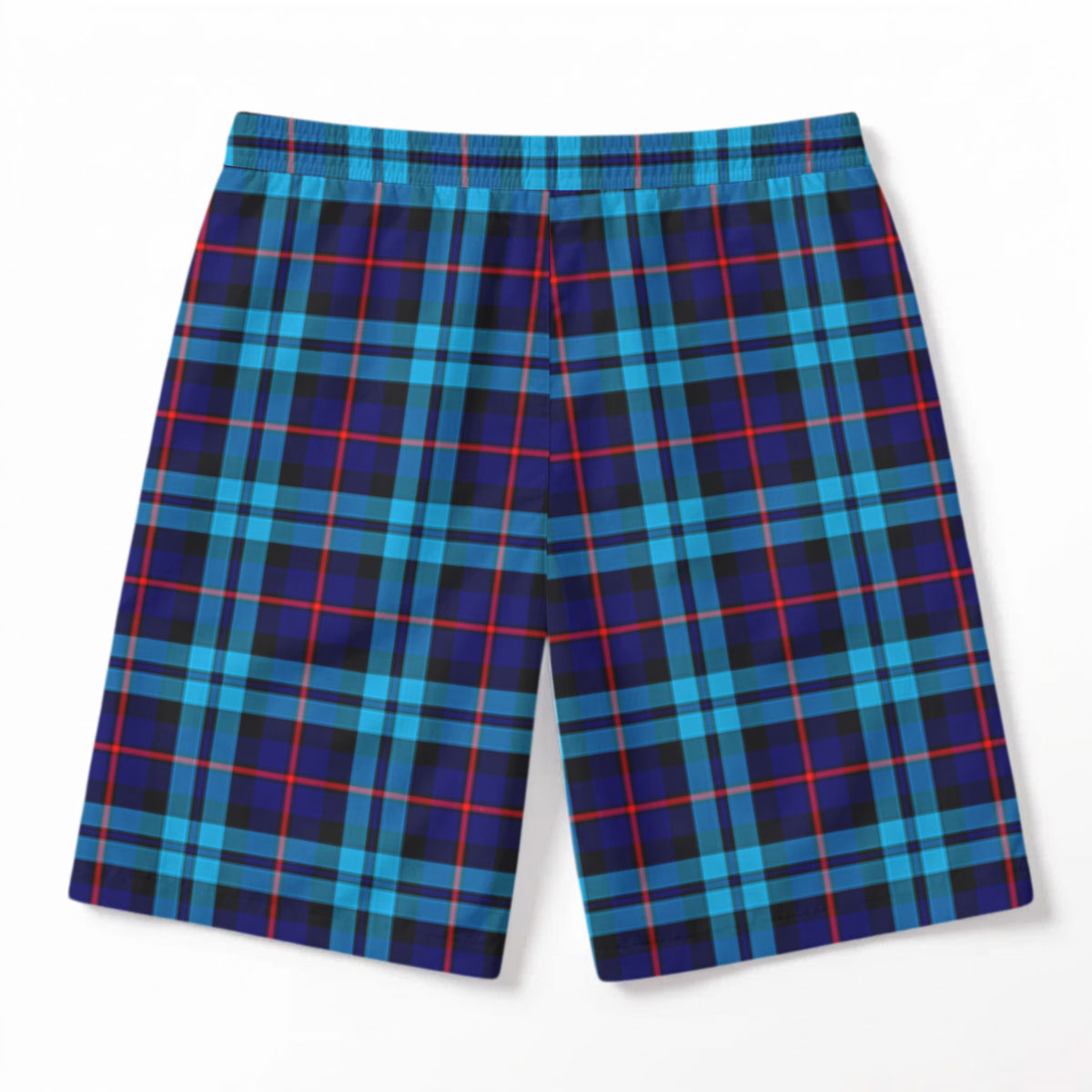 McCorquodale Tartan Crest Men's Beach Shorts