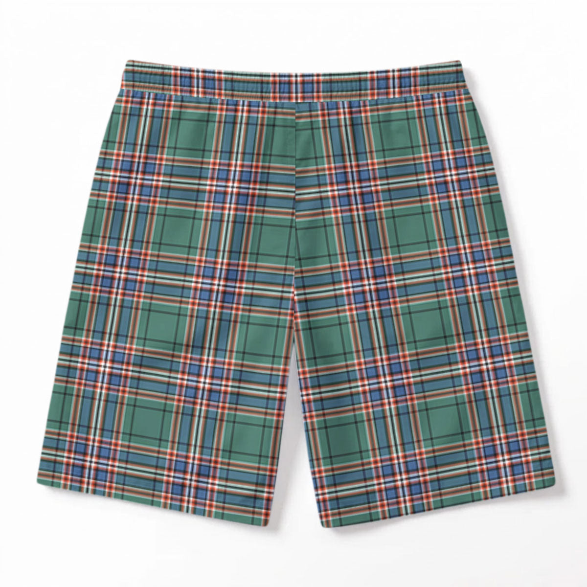 McFarlane Hunting Ancient Tartan Crest Men's Beach Shorts