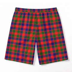 McGowan Tartan Crest Men's Beach Shorts