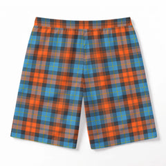 McLachlan Ancient Tartan Crest Men's Beach Shorts