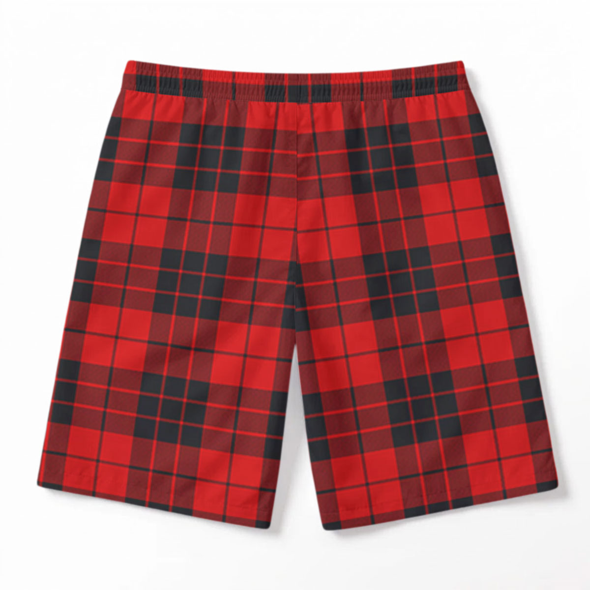McLeod of Raasay Tartan Crest Men's Beach Shorts