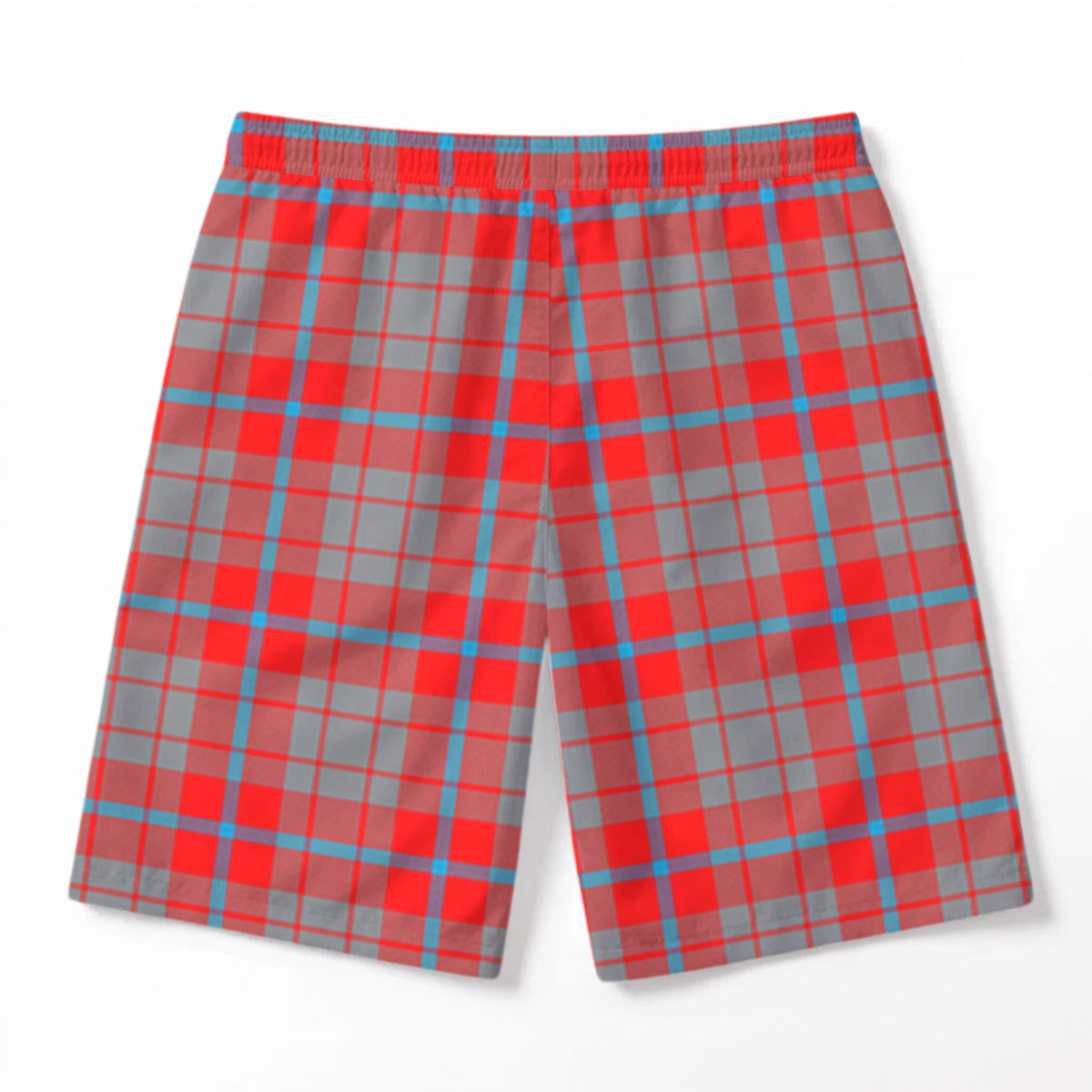 Moubray Tartan Crest Men's Beach Shorts