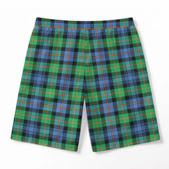 Murray of Atholl Ancient Tartan Crest Men's Beach Shorts