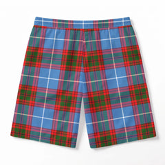 Newton Tartan Crest Men's Beach Shorts