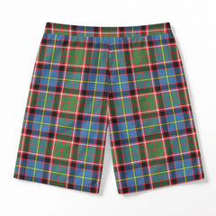 Norvel (or Norvill) Tartan Crest Men's Beach Shorts