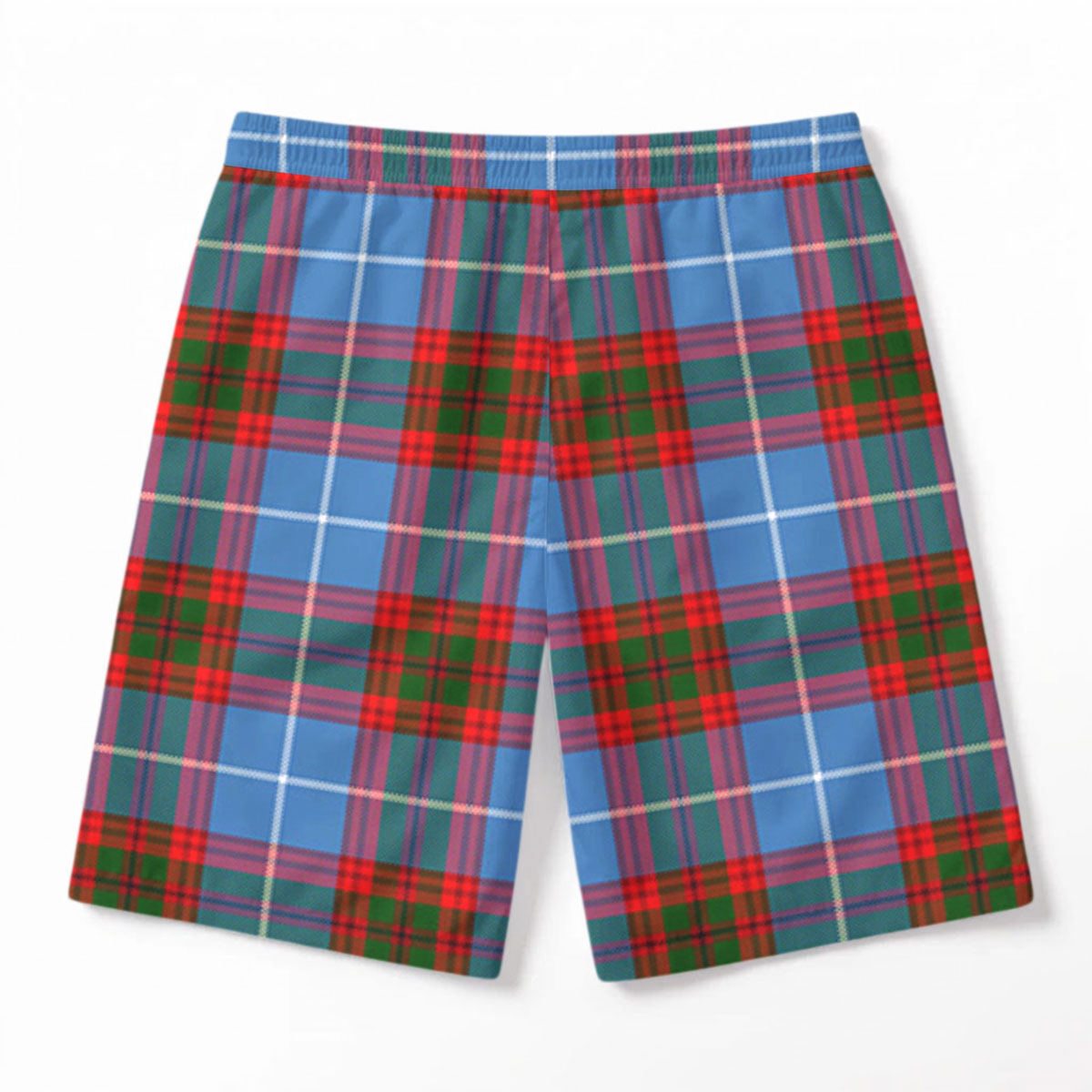 Pentland Tartan Crest Men's Beach Shorts