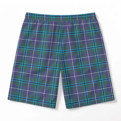 Sandilands Tartan Crest Men's Beach Shorts