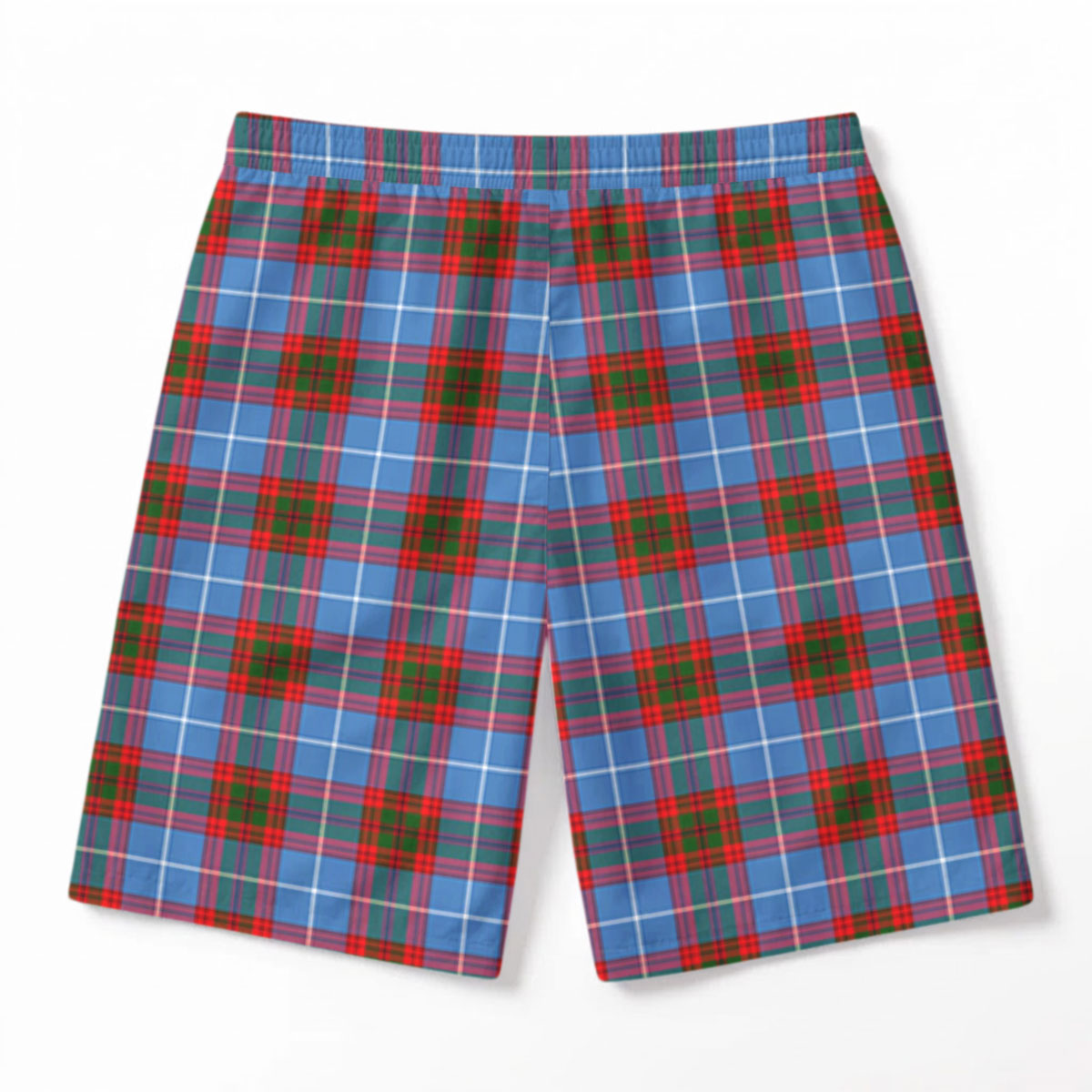 Spalding Tartan Crest Men's Beach Shorts
