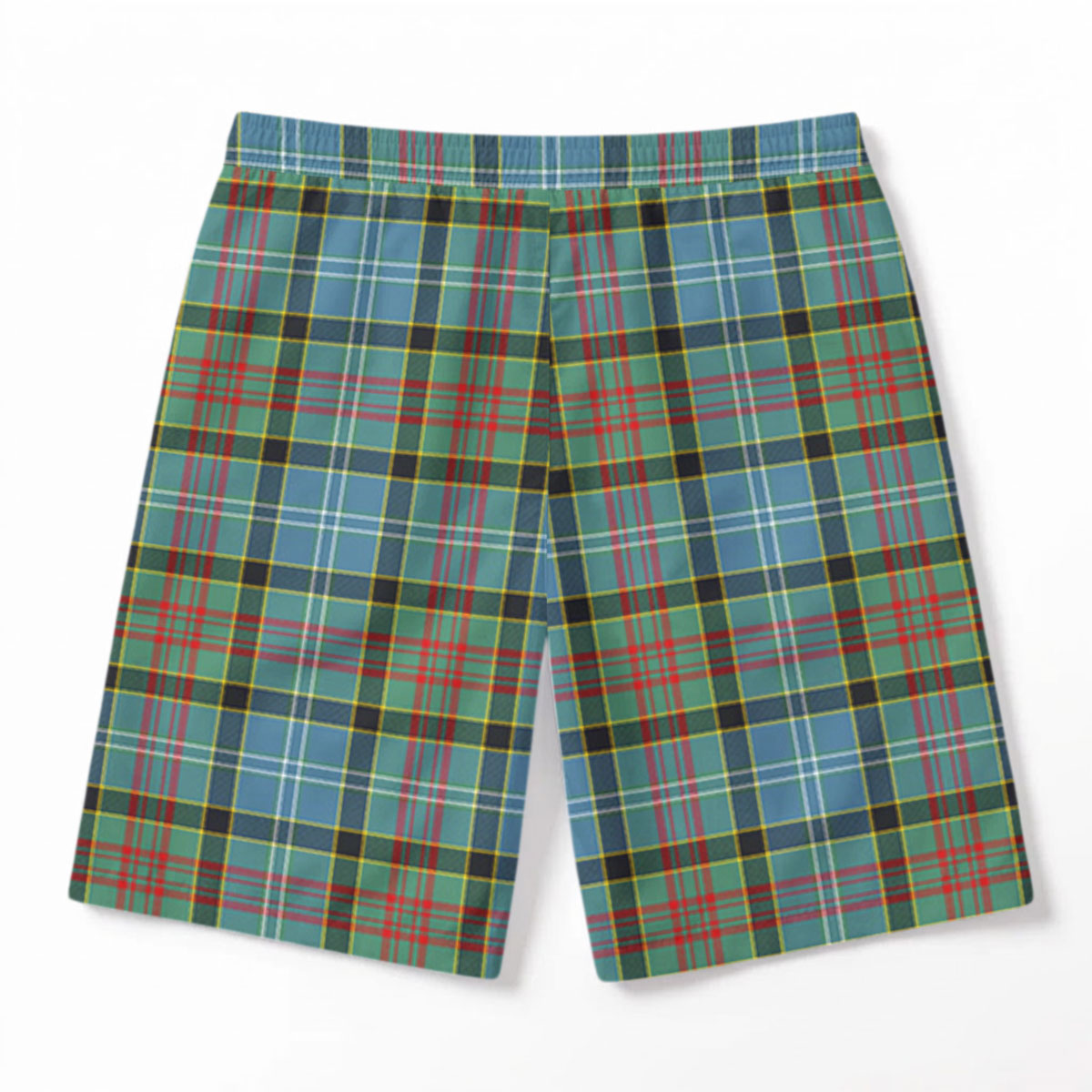 Walkinshaw Tartan Crest Men's Beach Shorts