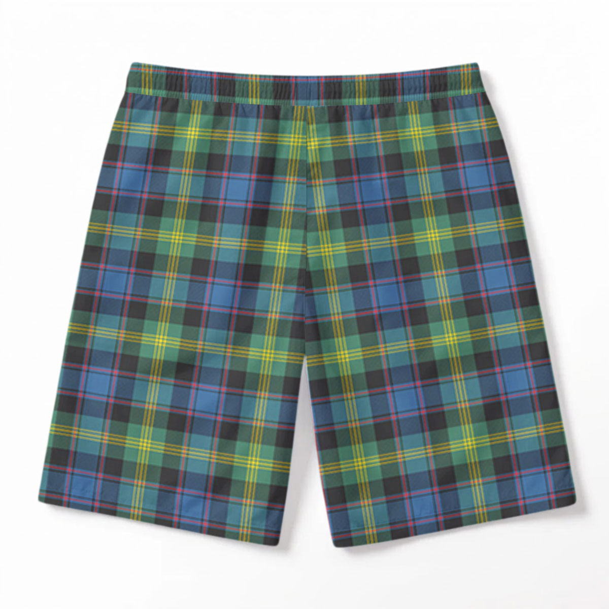 Watson Ancient Tartan Crest Men's Beach Shorts