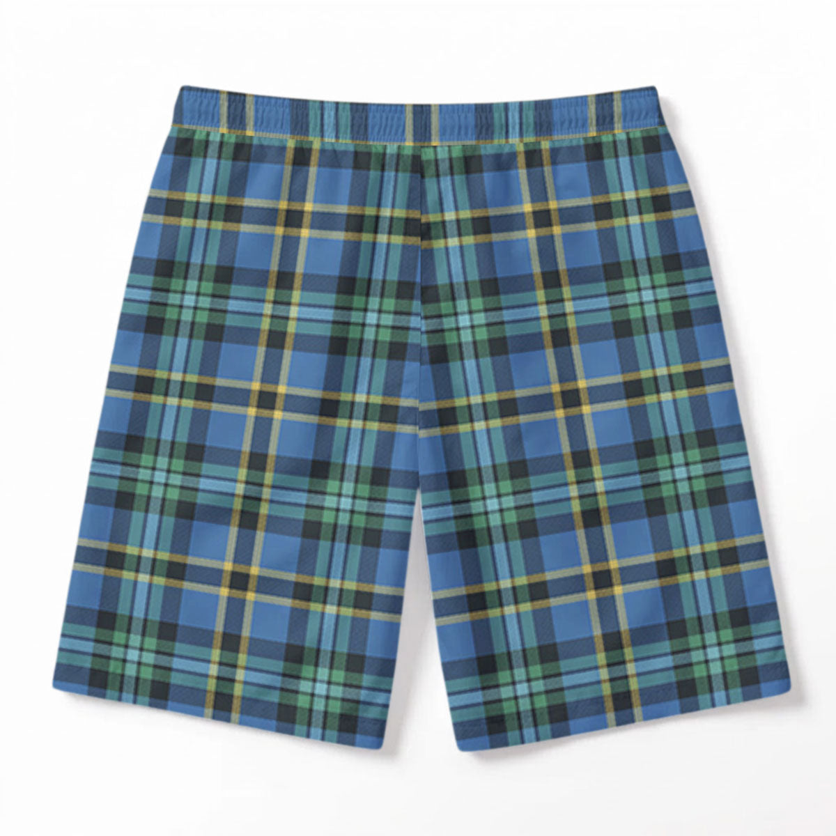 Weir Ancient Tartan Crest Men's Beach Shorts