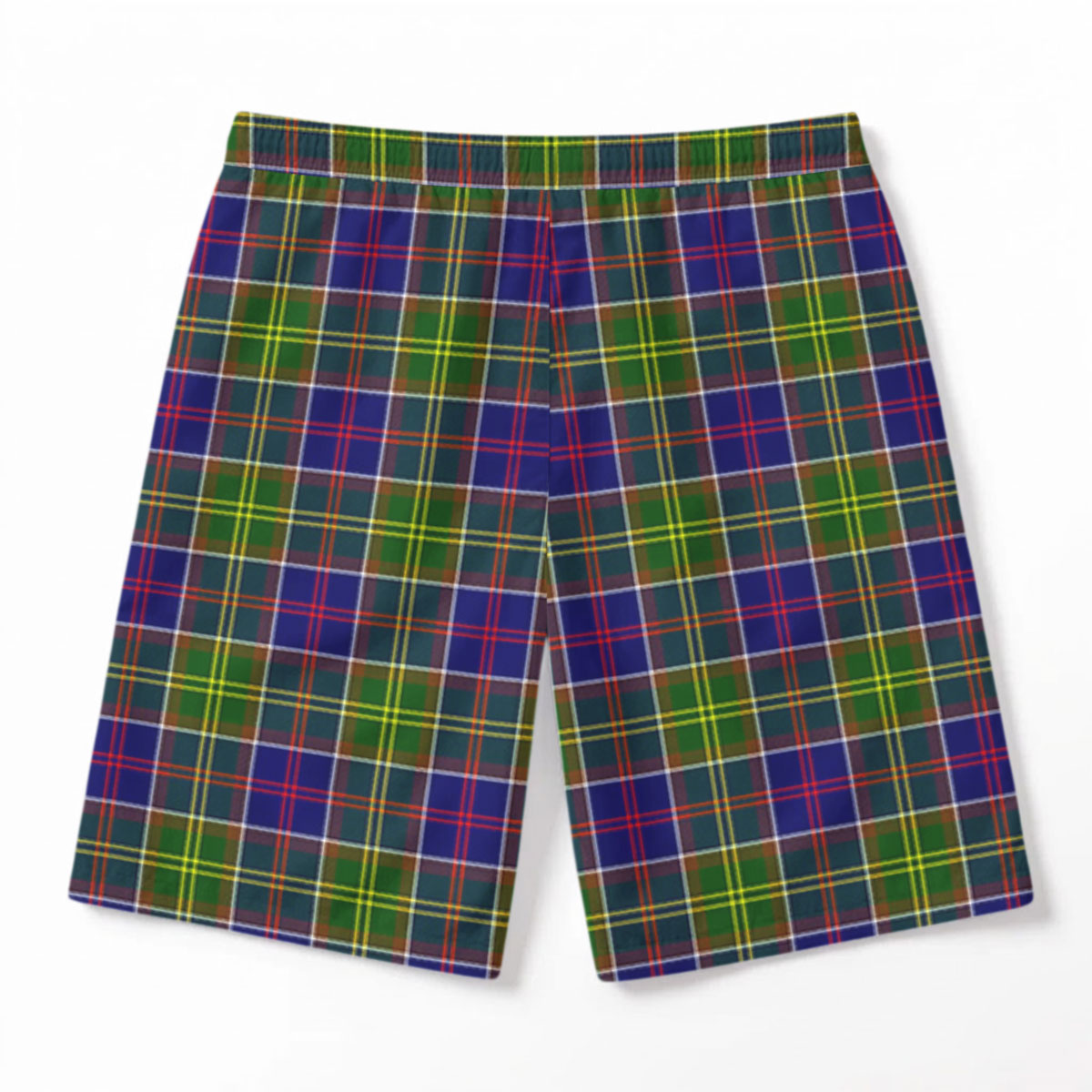 Whitelaw Tartan Crest Men's Beach Shorts