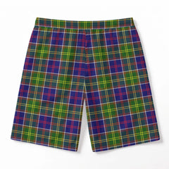 Whitelaw Tartan Crest Men's Beach Shorts