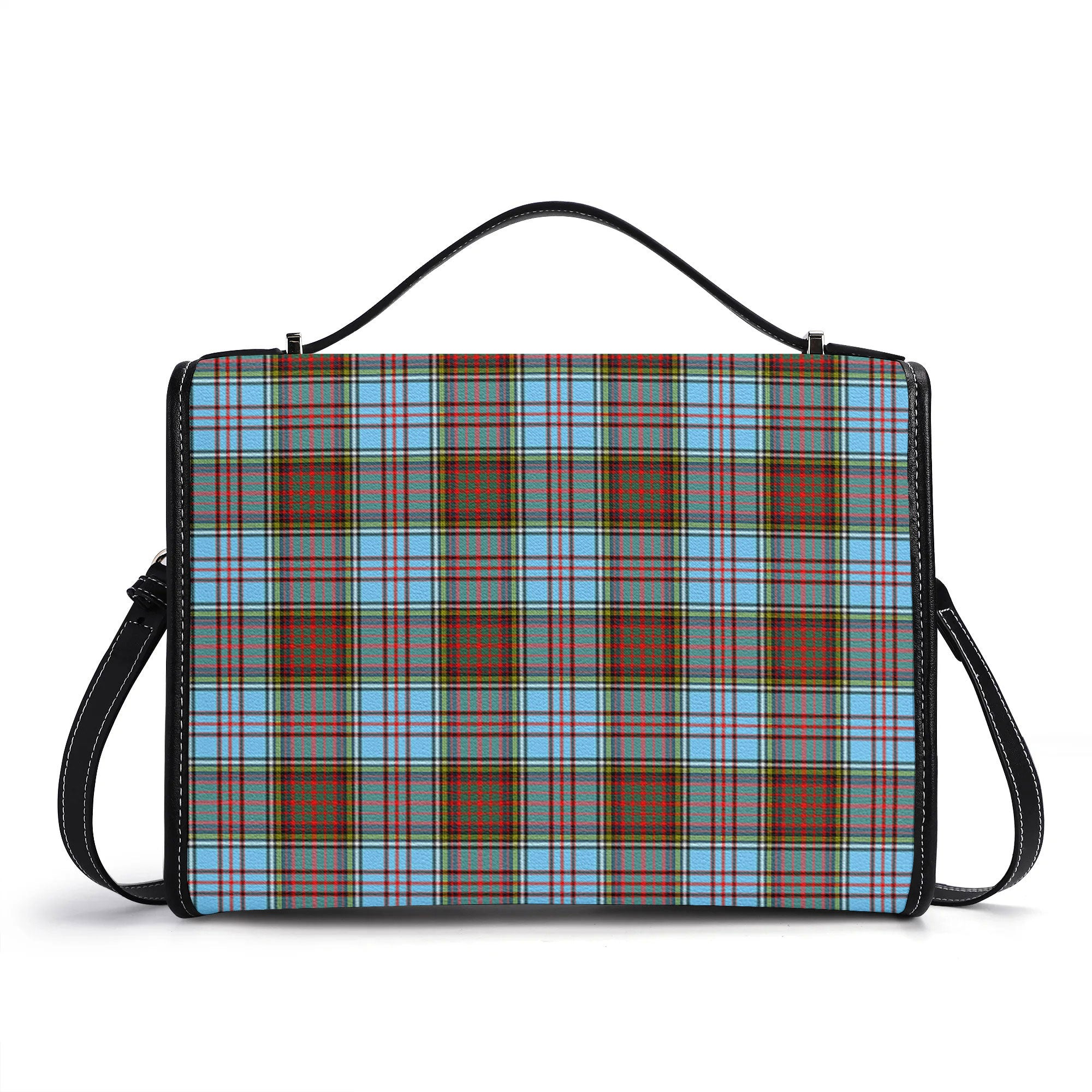 Anderson Ancient Tartan Crest Satchel Bag