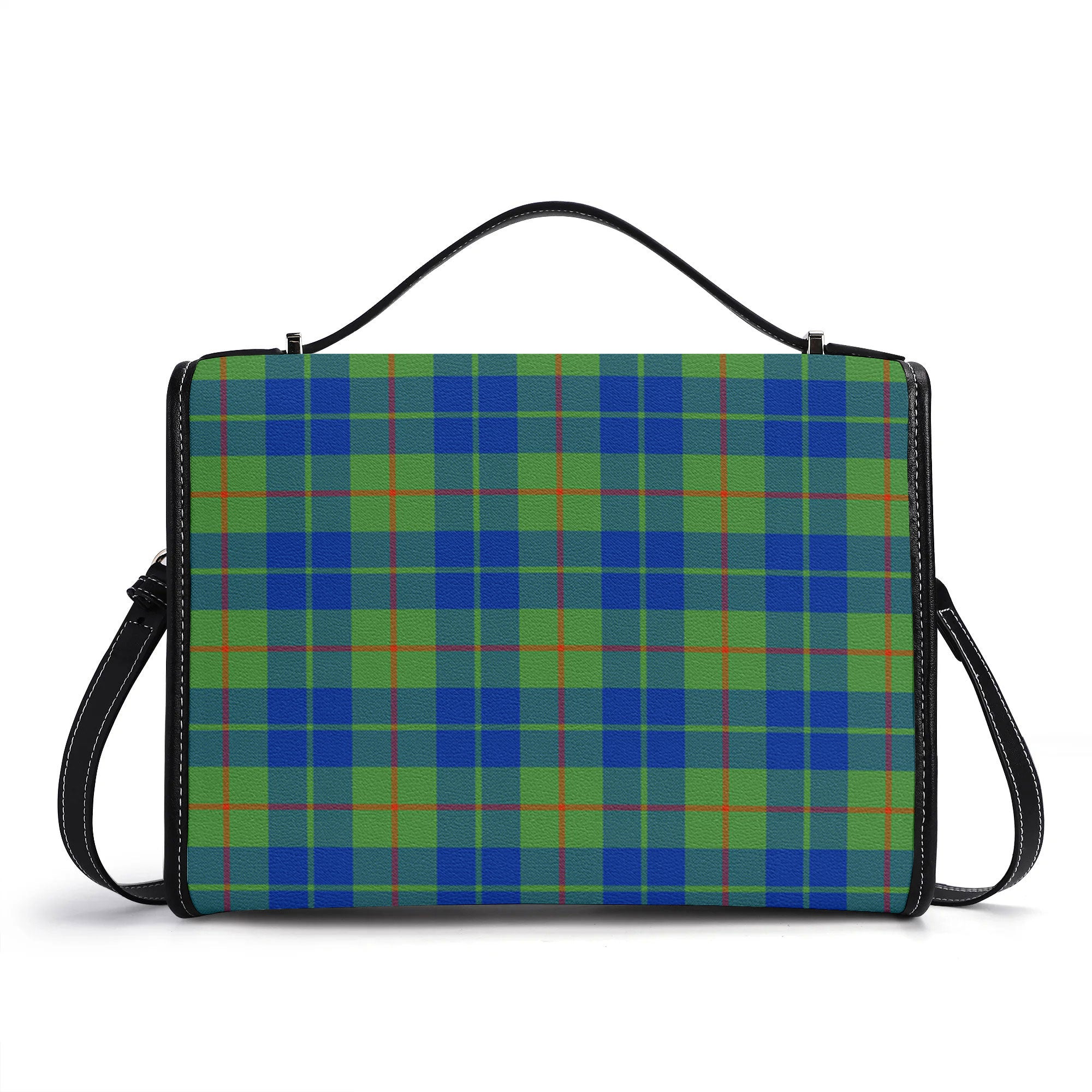Barclay Hunting Ancient Tartan Crest Satchel Bag