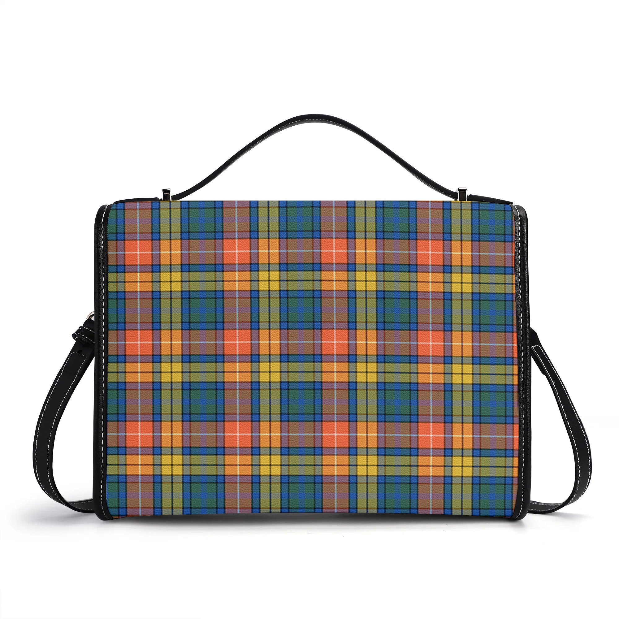 Buchanan Ancient Tartan Crest Satchel Bag