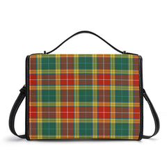 Buchanan Old Sett Tartan Crest Satchel Bag