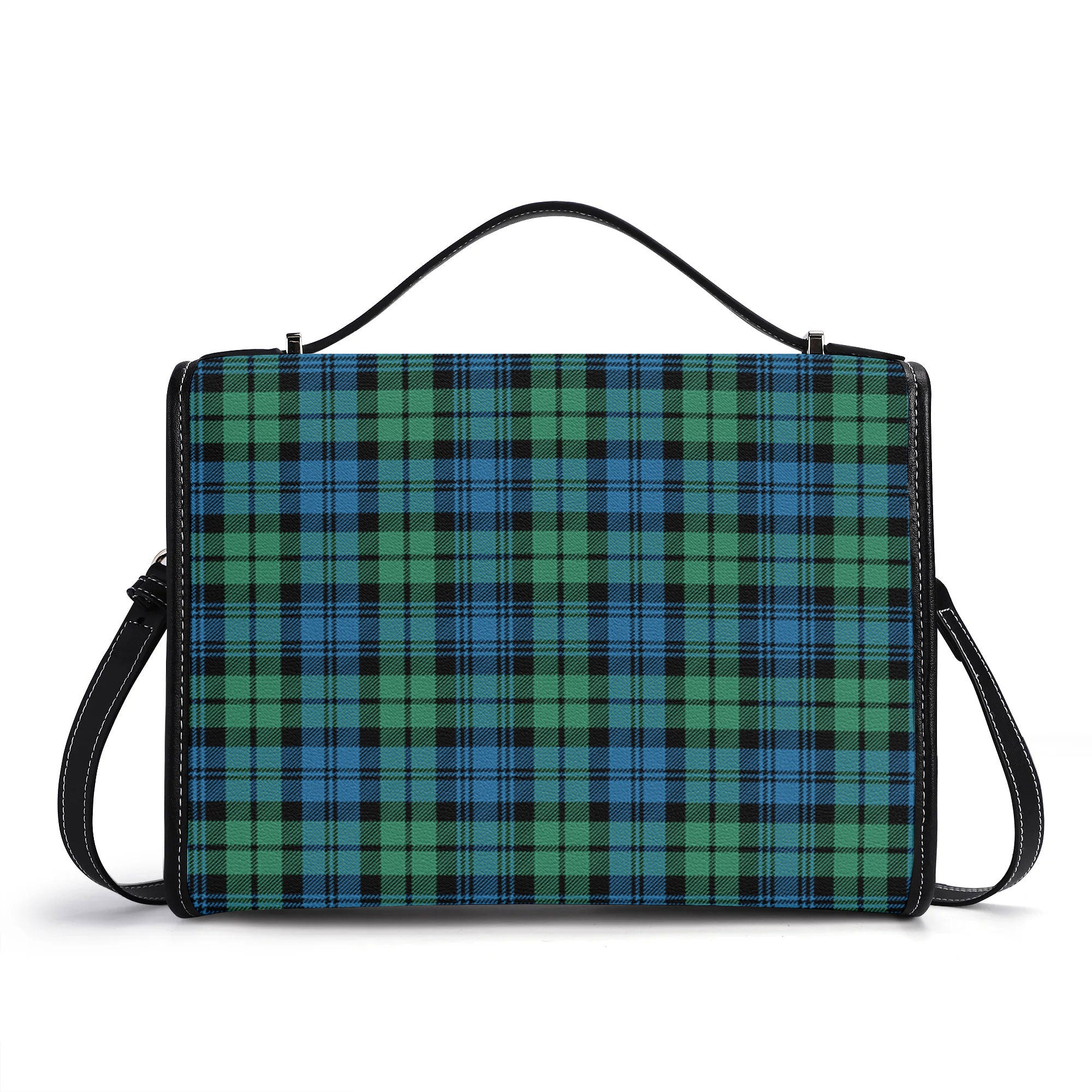 Campbell Ancient 01 Tartan Crest Satchel Bag