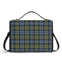 Campbell Faded Tartan Crest Satchel Bag