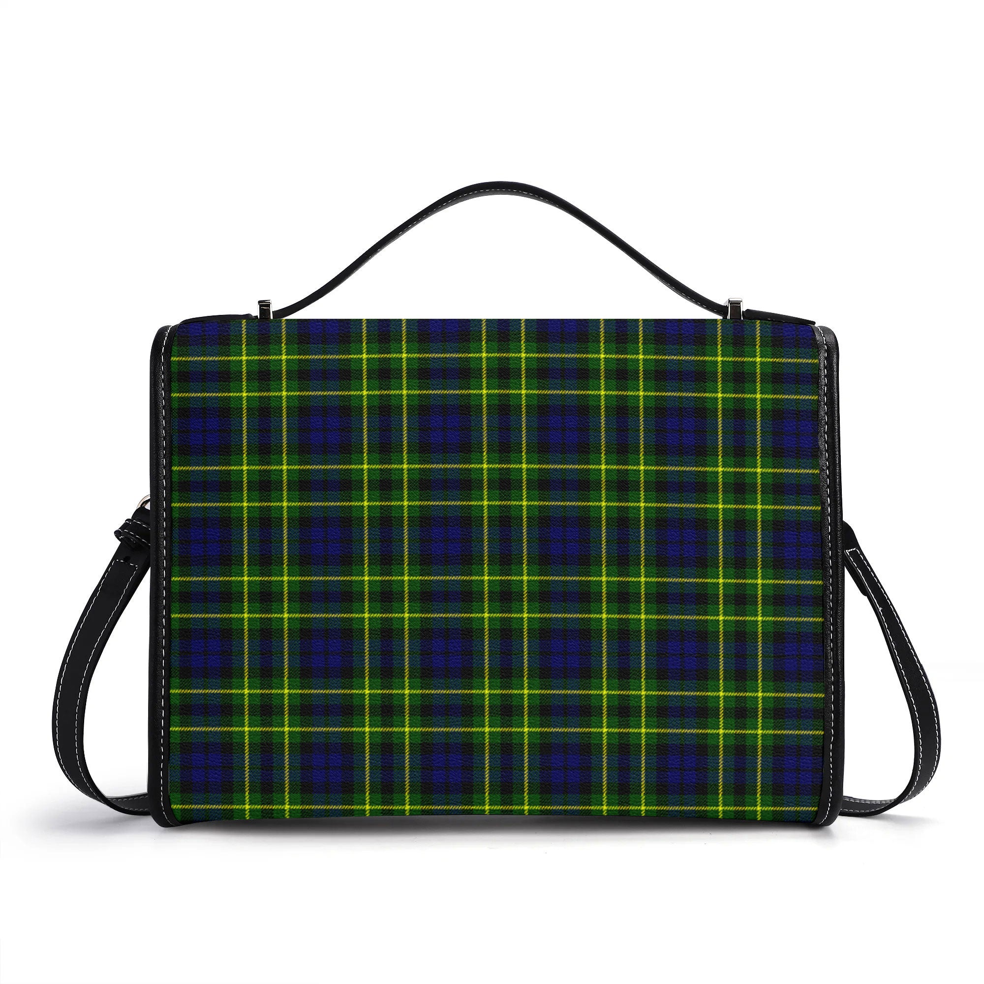 Campbell of Breadalbane Modern Tartan Crest Satchel Bag