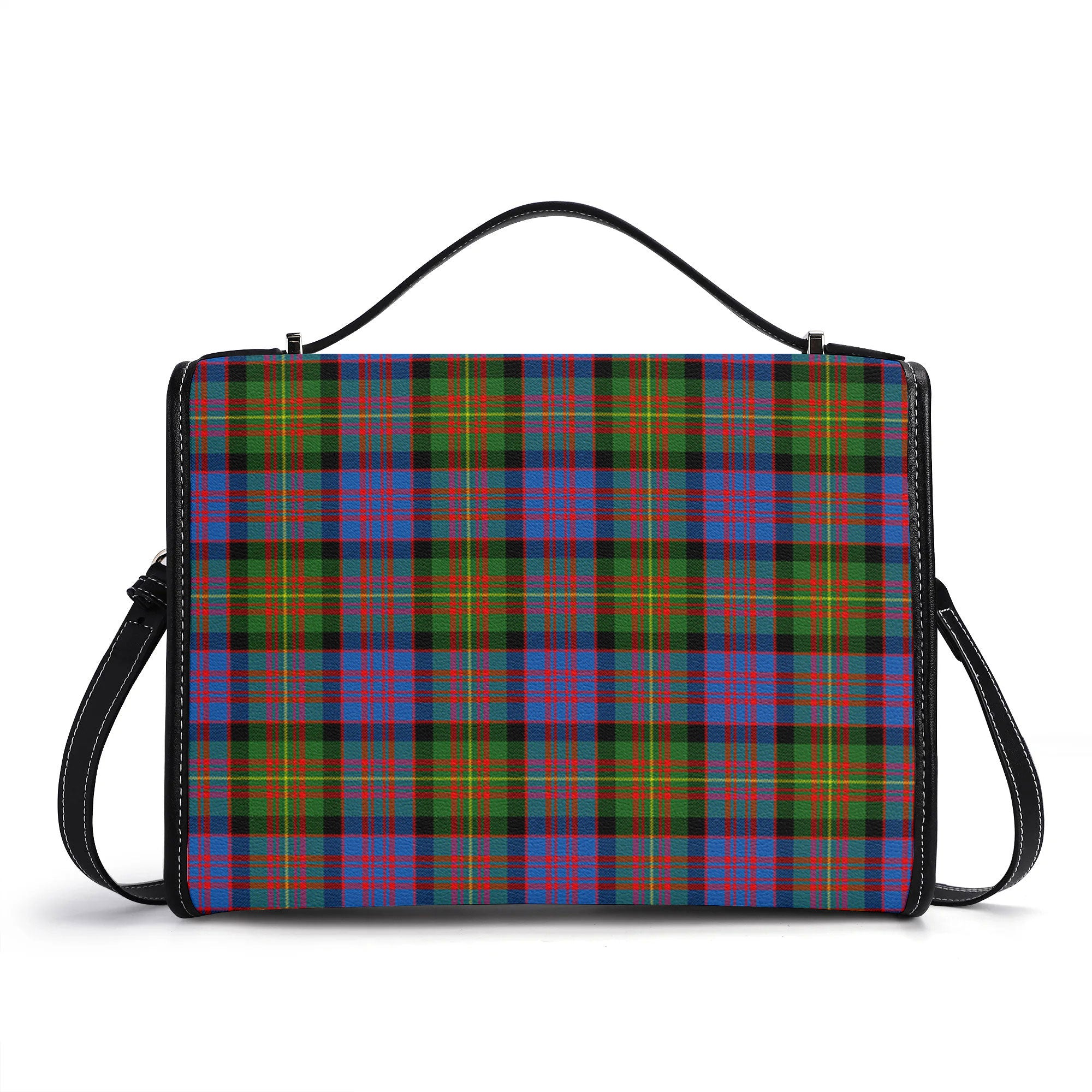 Carnegie Ancient Tartan Crest Satchel Bag