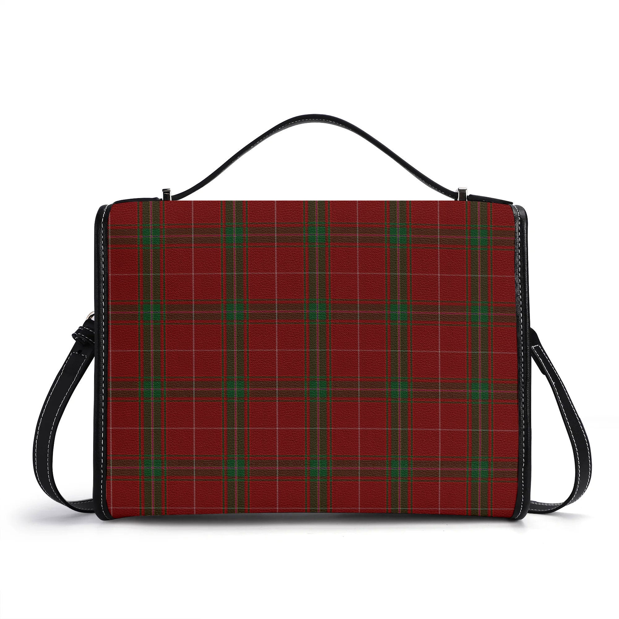 Carruthers Tartan Crest Satchel Bag