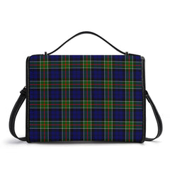 Colquhoun Modern Tartan Crest Satchel Bag