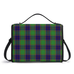 Colville Tartan Crest Satchel Bag