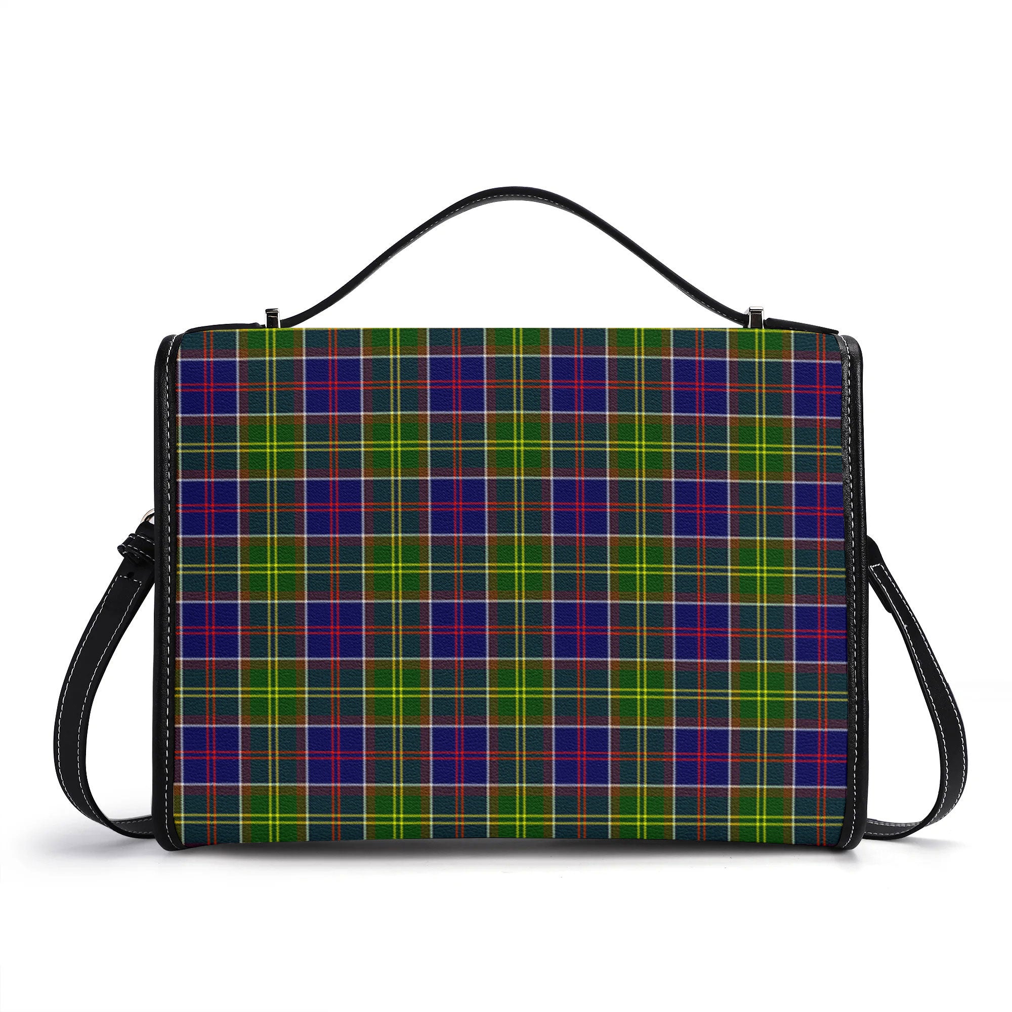 Dalrymple Tartan Crest Satchel Bag