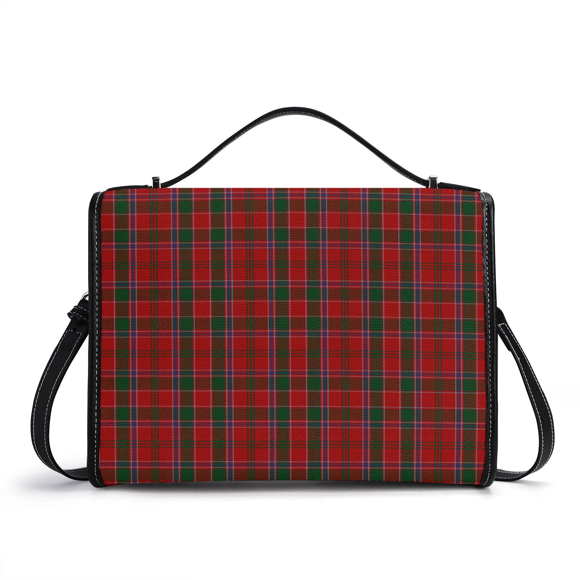 Dalzell Tartan Crest Satchel Bag