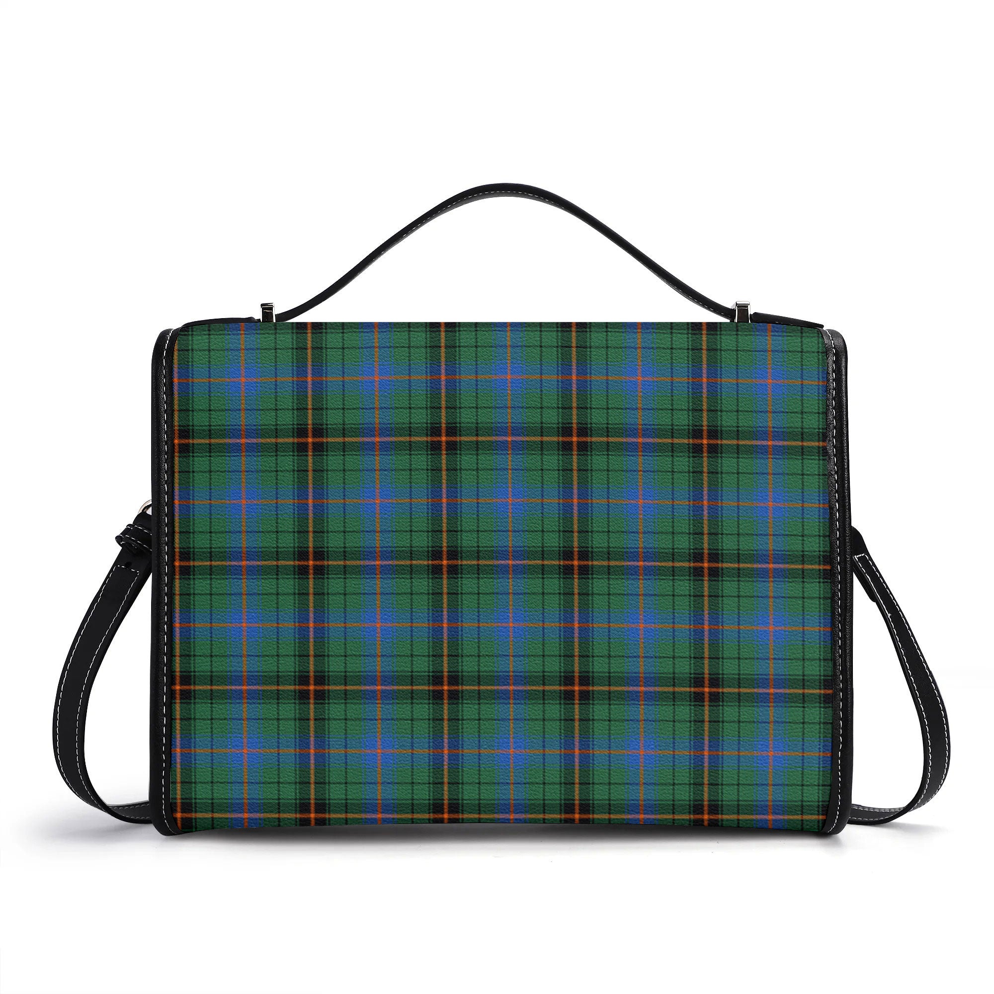 Davidson Ancient Tartan Crest Satchel Bag