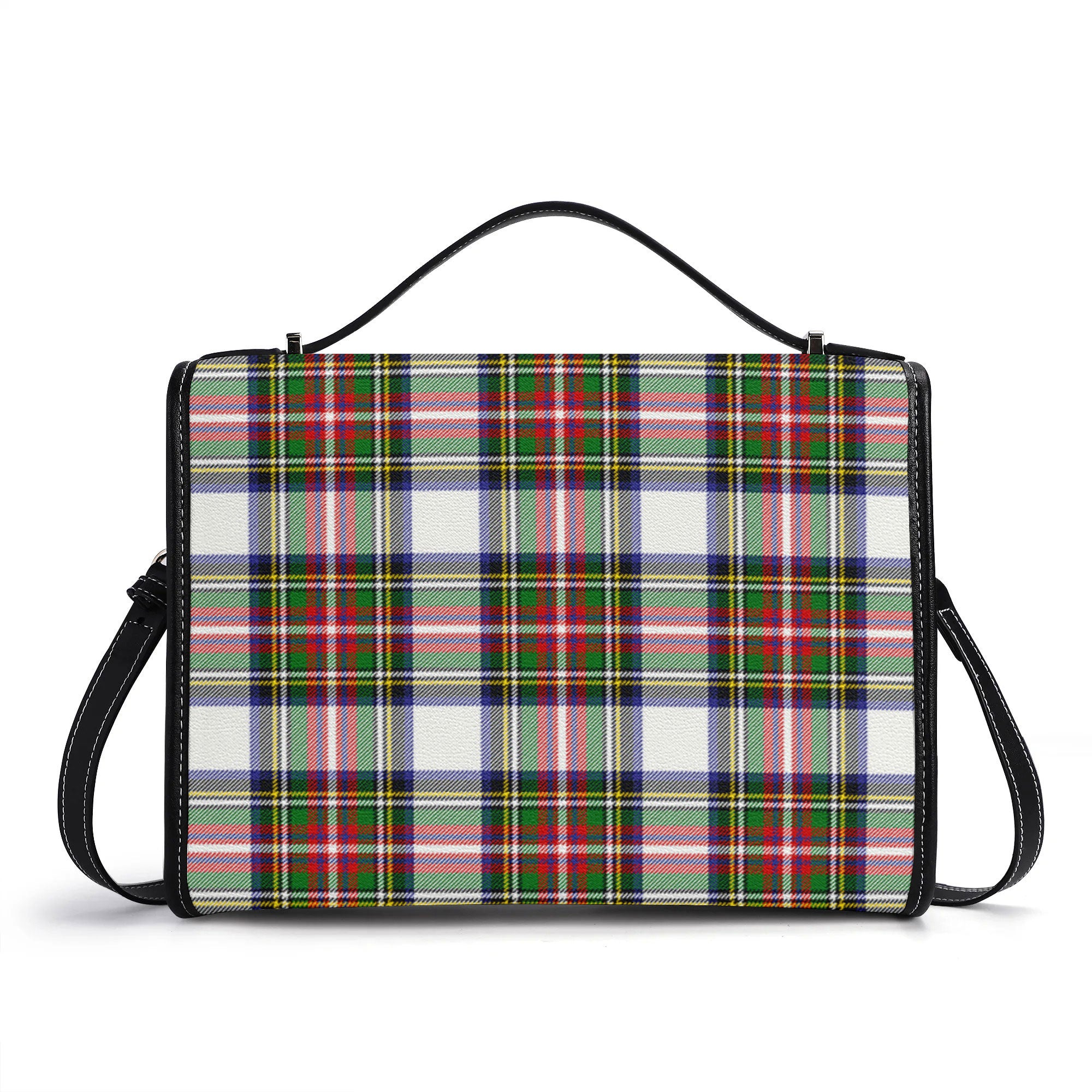 Dennistoun Tartan Crest Satchel Bag