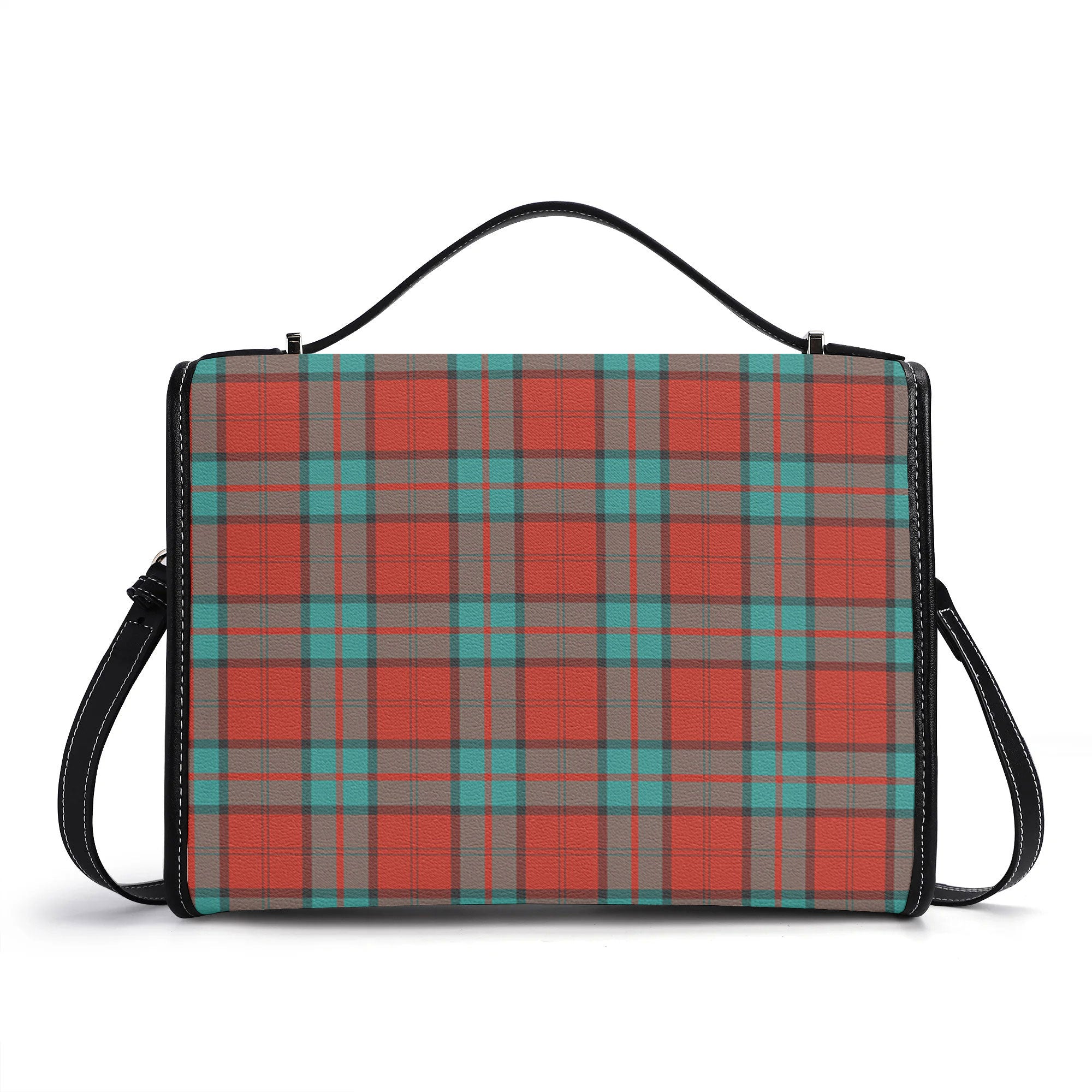 Dunbar Ancient Tartan Crest Satchel Bag