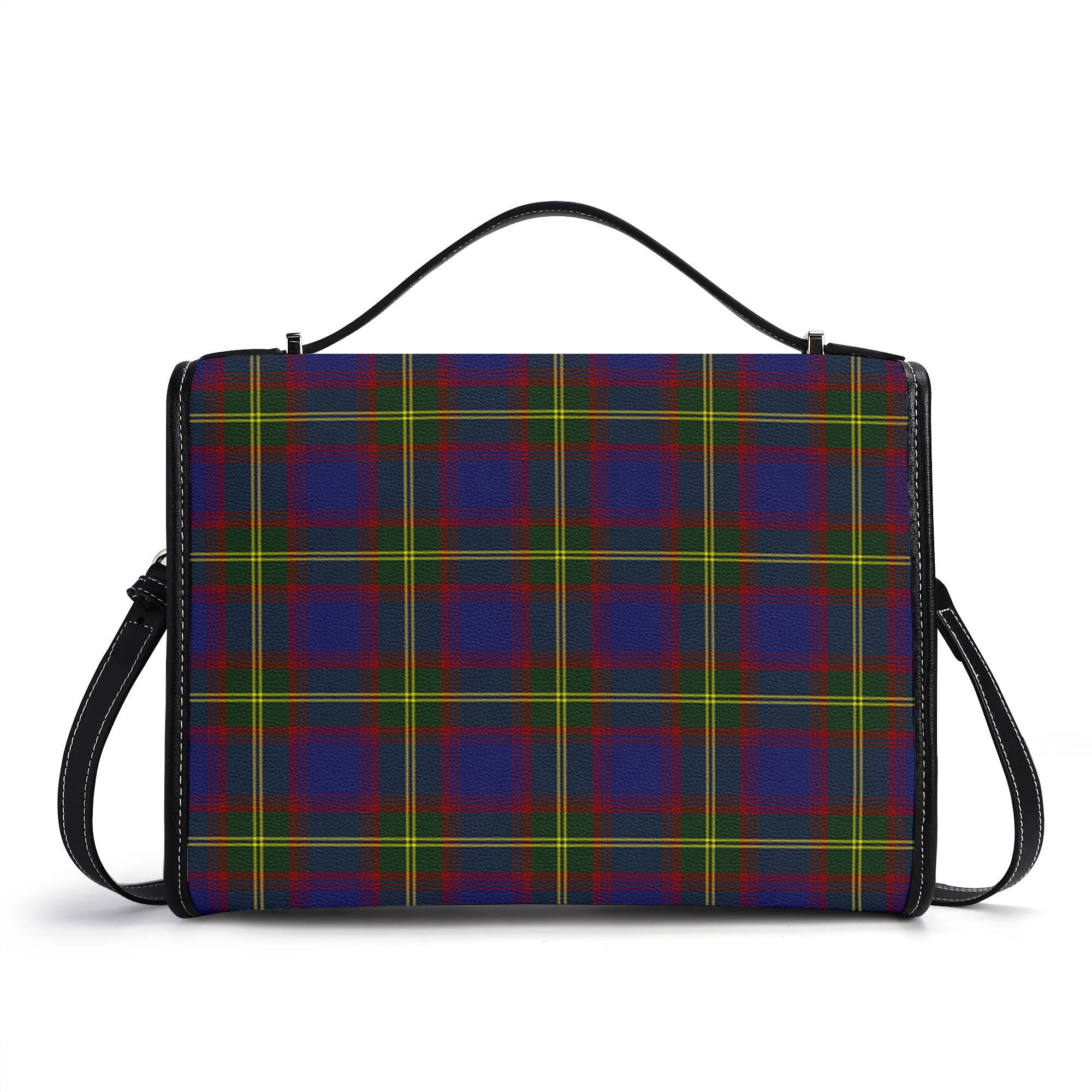 Durie Tartan Crest Satchel Bag