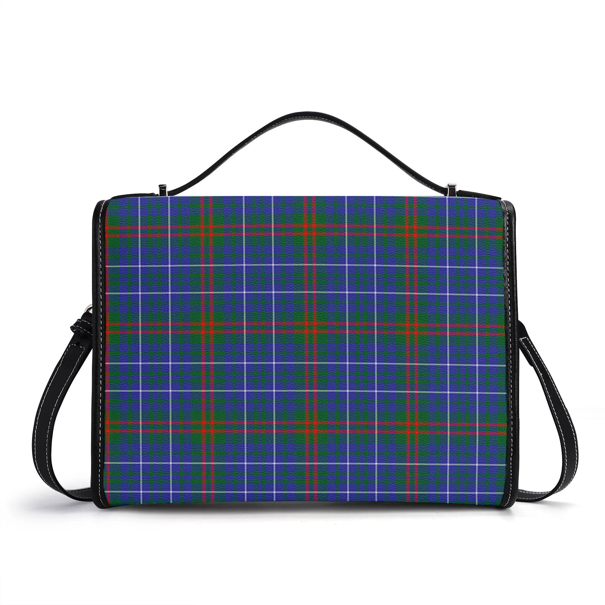 Edmonstone Tartan Crest Satchel Bag