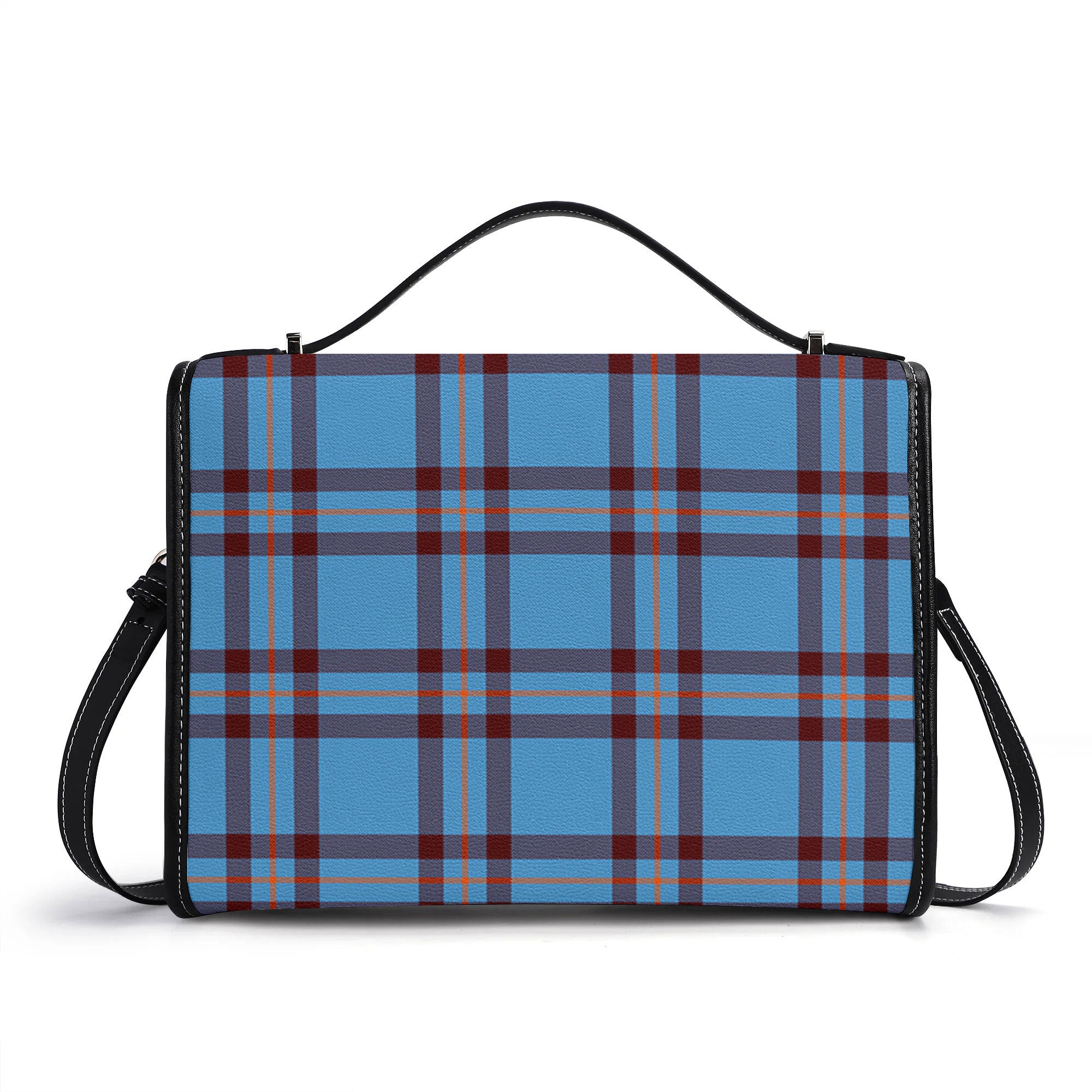 Elliott Ancient Tartan Crest Satchel Bag