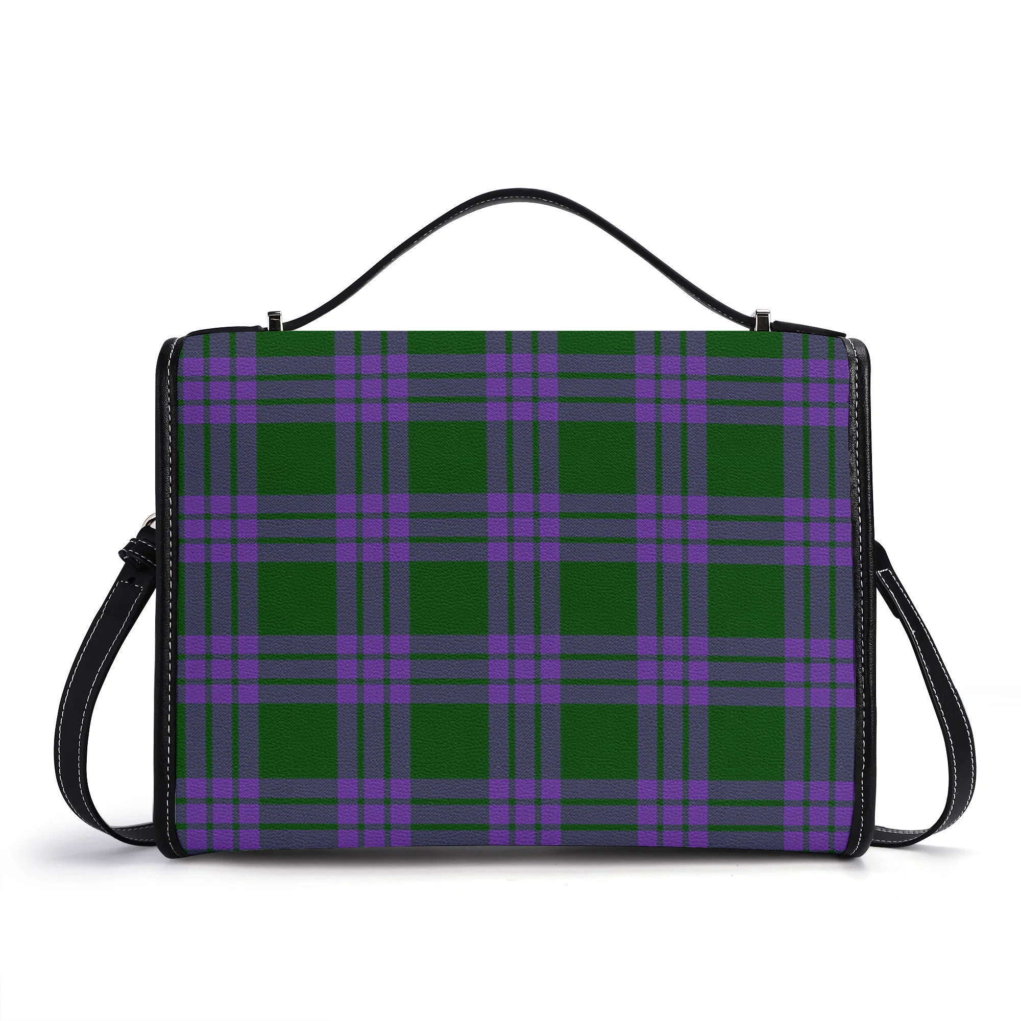 Elphinstone Tartan Crest Satchel Bag