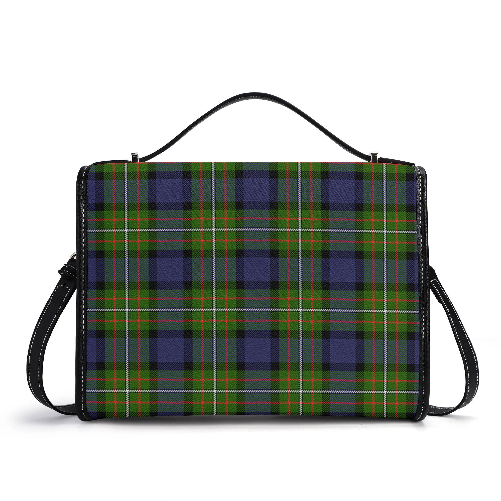 Ferguson Tartan Crest Satchel Bag