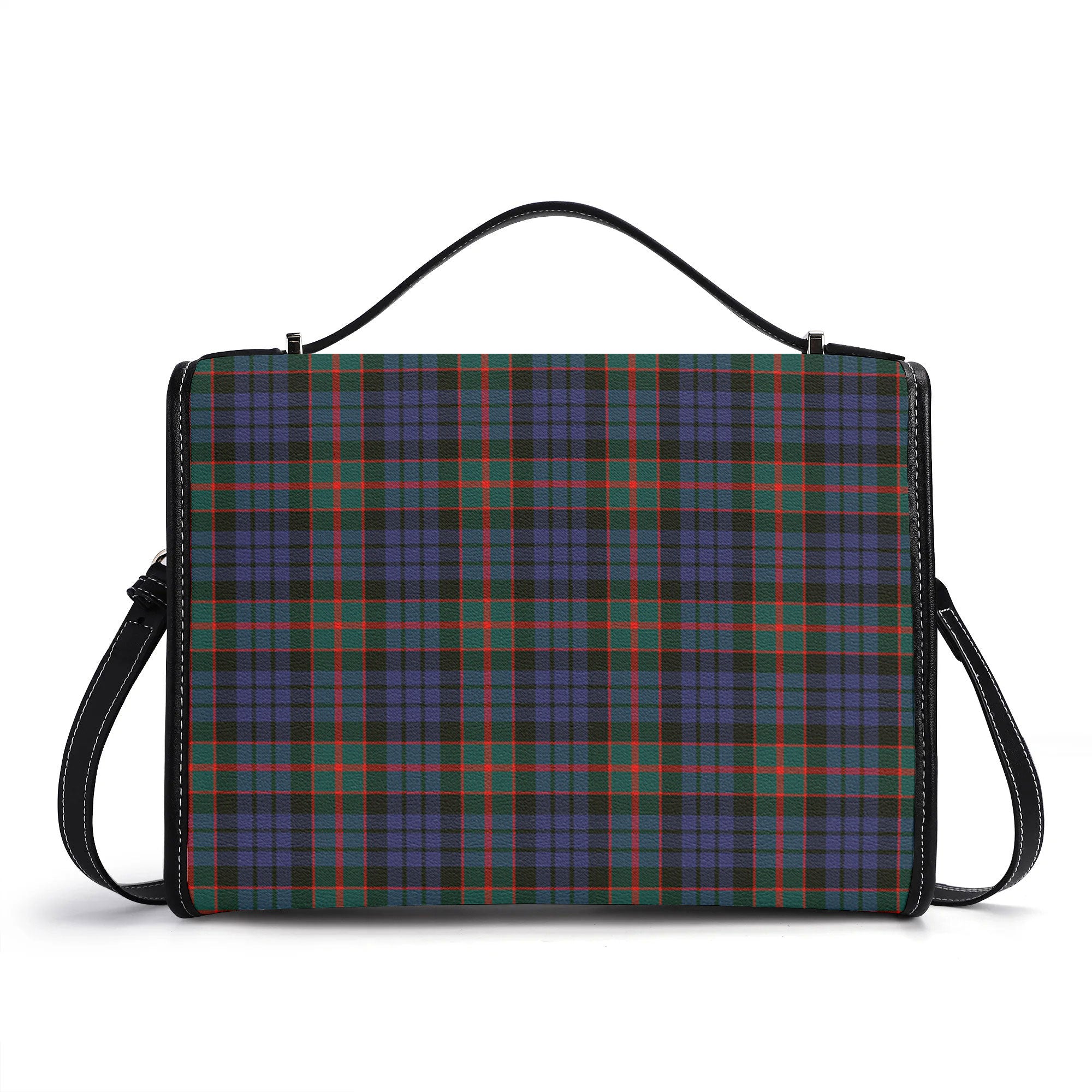 Fletcher of Dunans Tartan Crest Satchel Bag