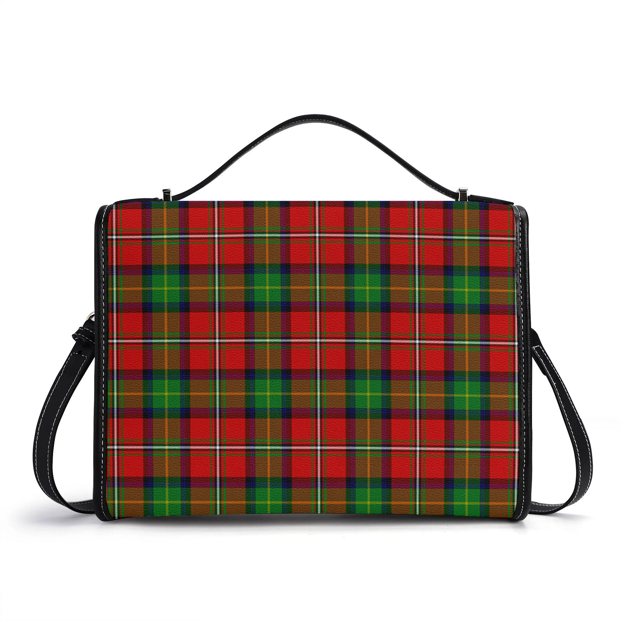Fullarton Tartan Crest Satchel Bag